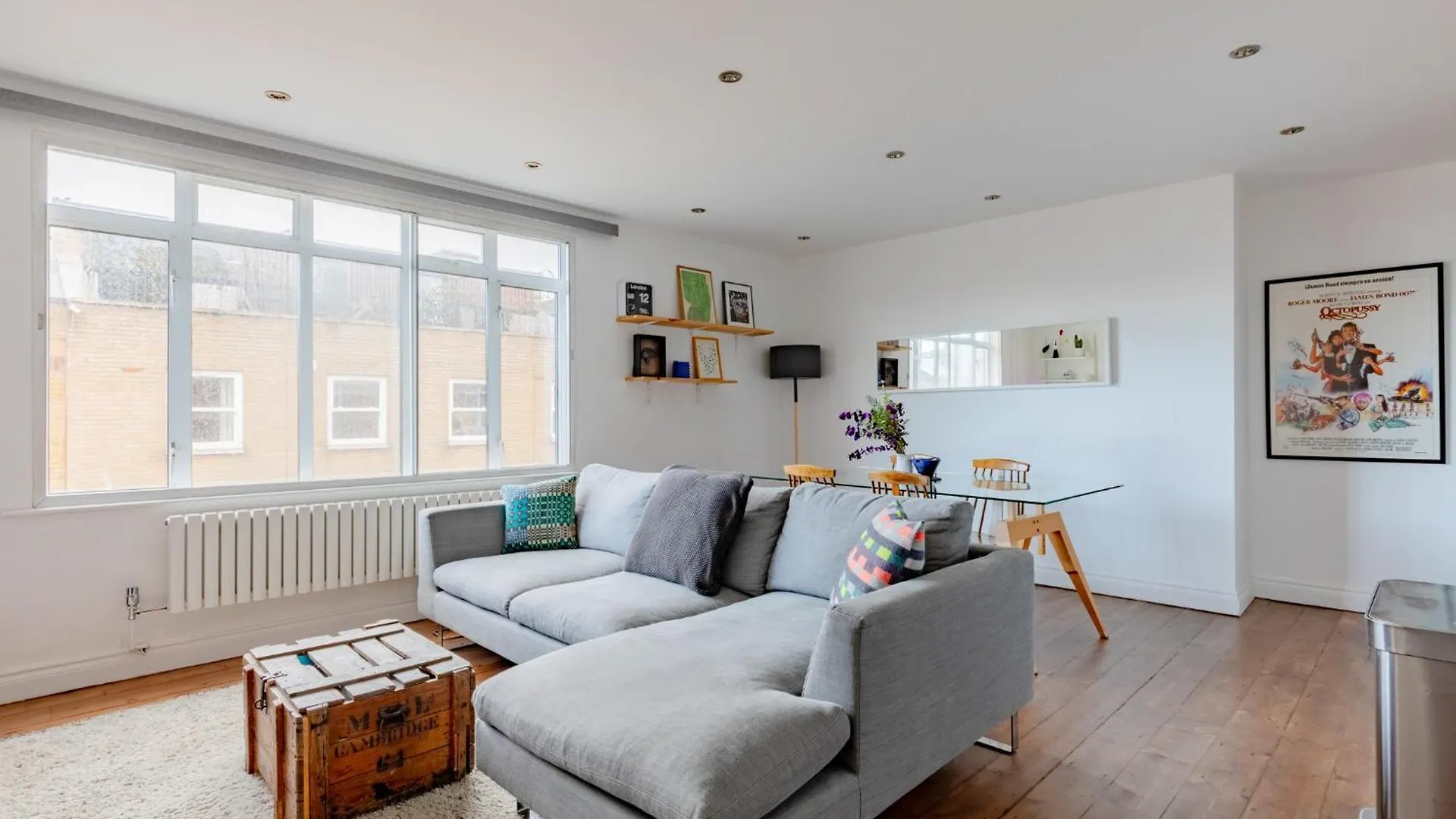 Contemporary 2Bd Flat With Balcony Shoreditch Londra Birleşik Krallık