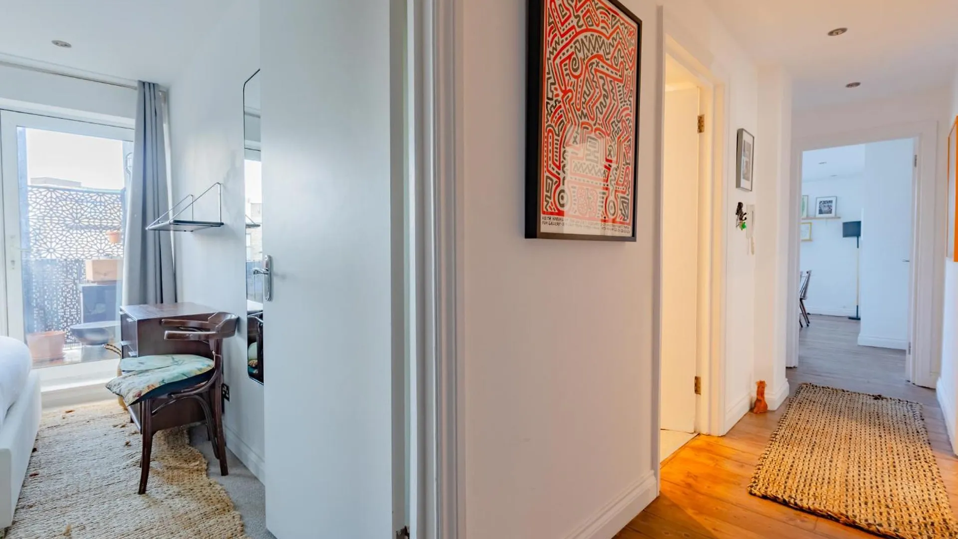 Daire Contemporary 2Bd Flat With Balcony Shoreditch Londra