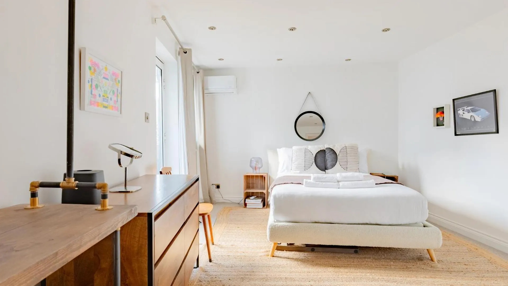 Contemporary 2Bd Flat With Balcony Shoreditch Londra Daire